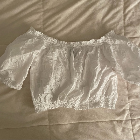 H&M White Crop Top - Picture 3 of 4